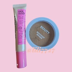 Innbeauty Project Face Glaze Veil And Jazmine Beauty Beachside Bronzer In Light